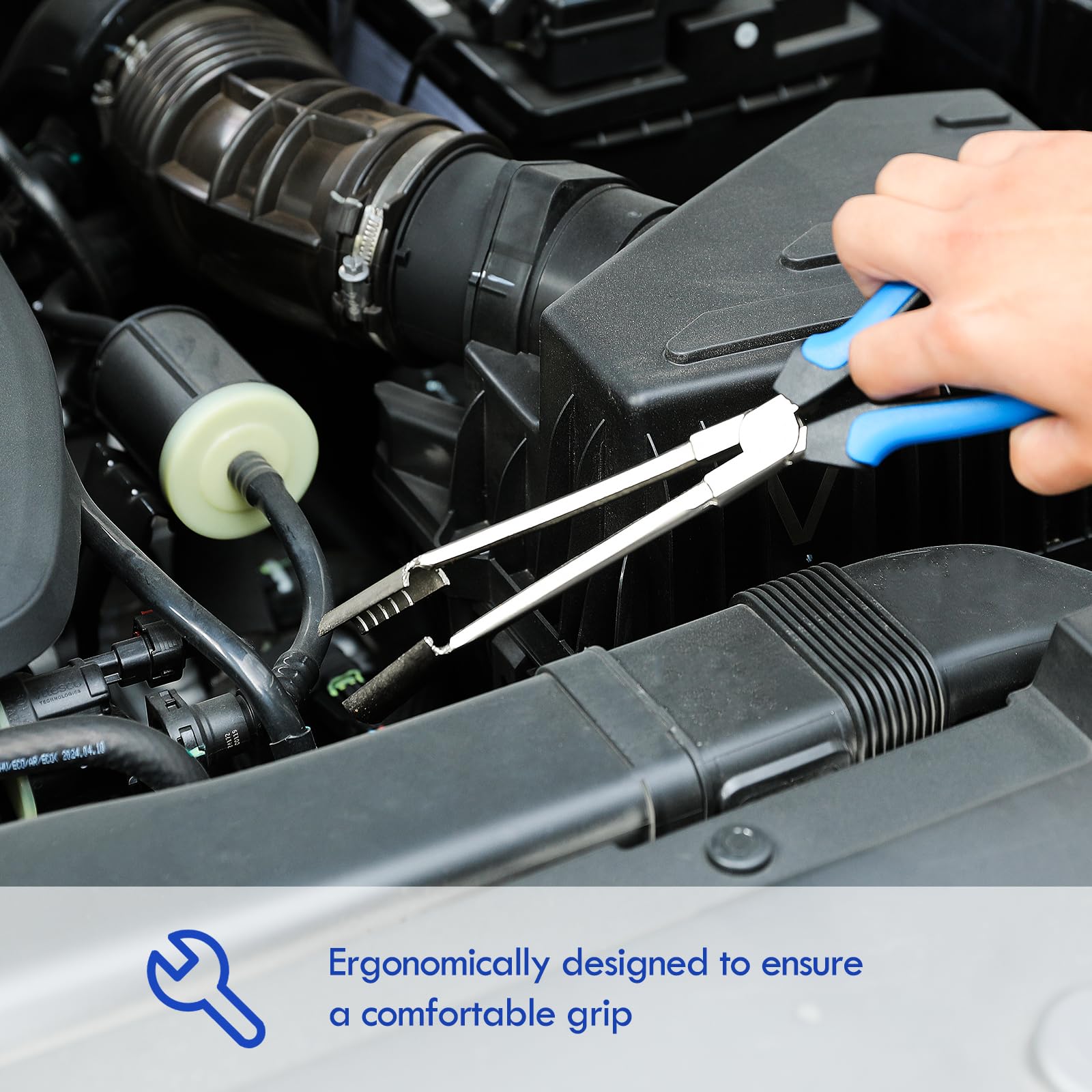 CCLIFE Szczypce do Wtyczek Świec Zapłonowych, Długie 290 mm do Ściągania