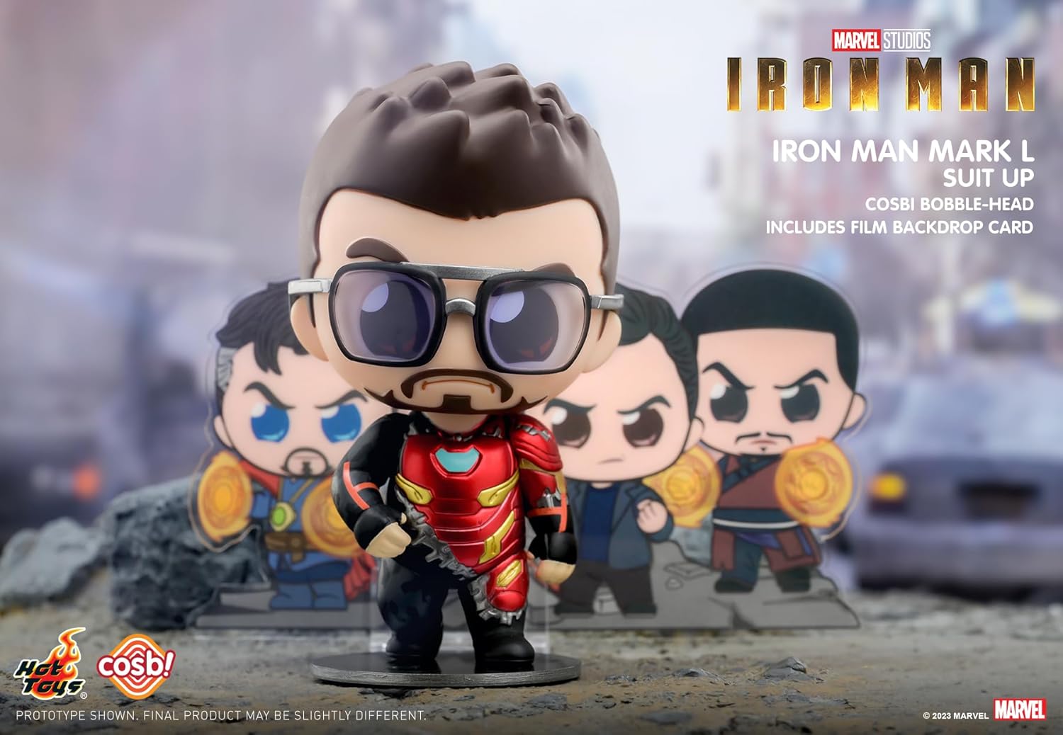 Kosubi Iron Man Tony Stark Series 1 (Box of 8) Non-Scale Figure