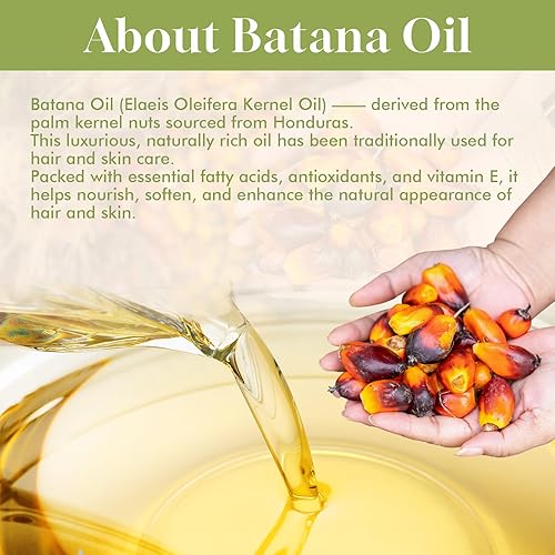 Miniatura 5 de Batana Oil for Hair Growth Organics Pure Batana Hair Oil 100% Natural Batana Oil Nourishes Damaged Hair Natural Hair Growth Oil and Conditioner