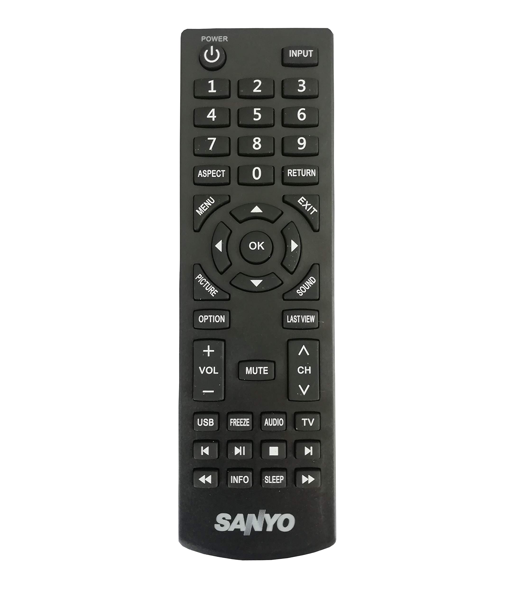 LipiWorld® LED LCD TV Remote Control (Suitable for SANYO Led Tv Remote Old Remote Exactly Same Remote Will Only Work) Compatible for SANYO Tv Remote (B07QN72FPK) Amazon Price History, Amazon Price Tracker