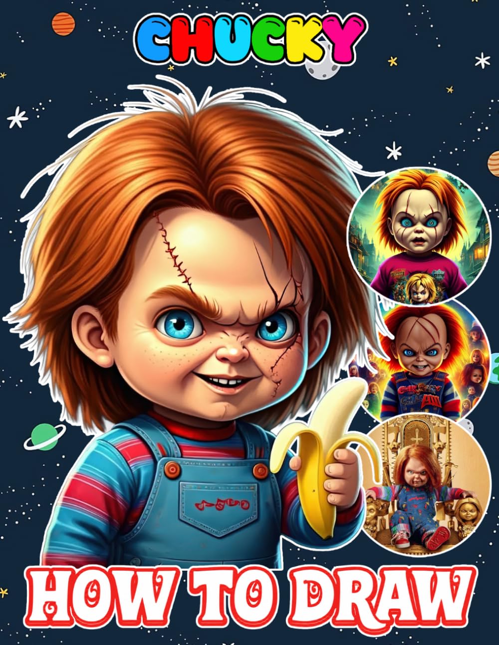 How To Draw Chuc-ky's Nightmares: Deluxe Edition Learn to Draw and Coloring book for Kids, Boys, Girls, Ages 8-12 9-12 Girls, Boys, Teens and Adults