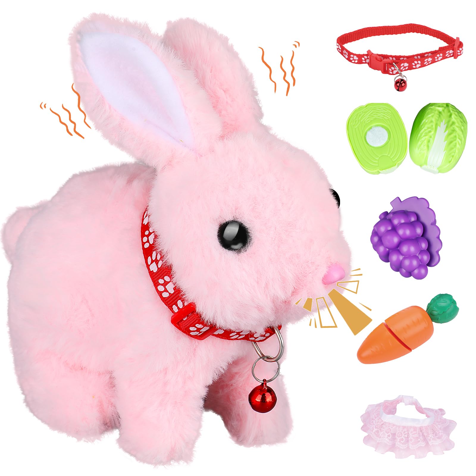 Amazon.com: Jimate Bunny Toys for Kids Aged 3-7, Hopping Bunny Toy
