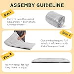 Pad de lit pour chien moyen/grand, ultra-soft, lavable en machine et antidérapant, coussin de couchage confortable pour chiens moyens/grands, gris, 36L x 23W Pouces