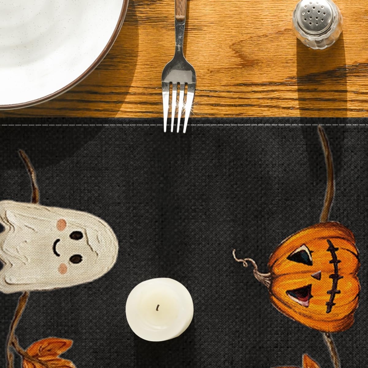 Artoid Mode 210 GSM Halloween Table Runner Home Party Decor 13x72 Inch