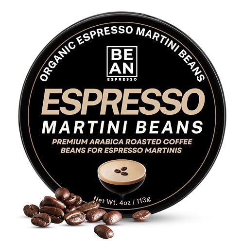 BEAN ESPRESSO ORGANIC ESPRESSO MARTINI BEANS, EDIBLE DARK ROAST COFFEE