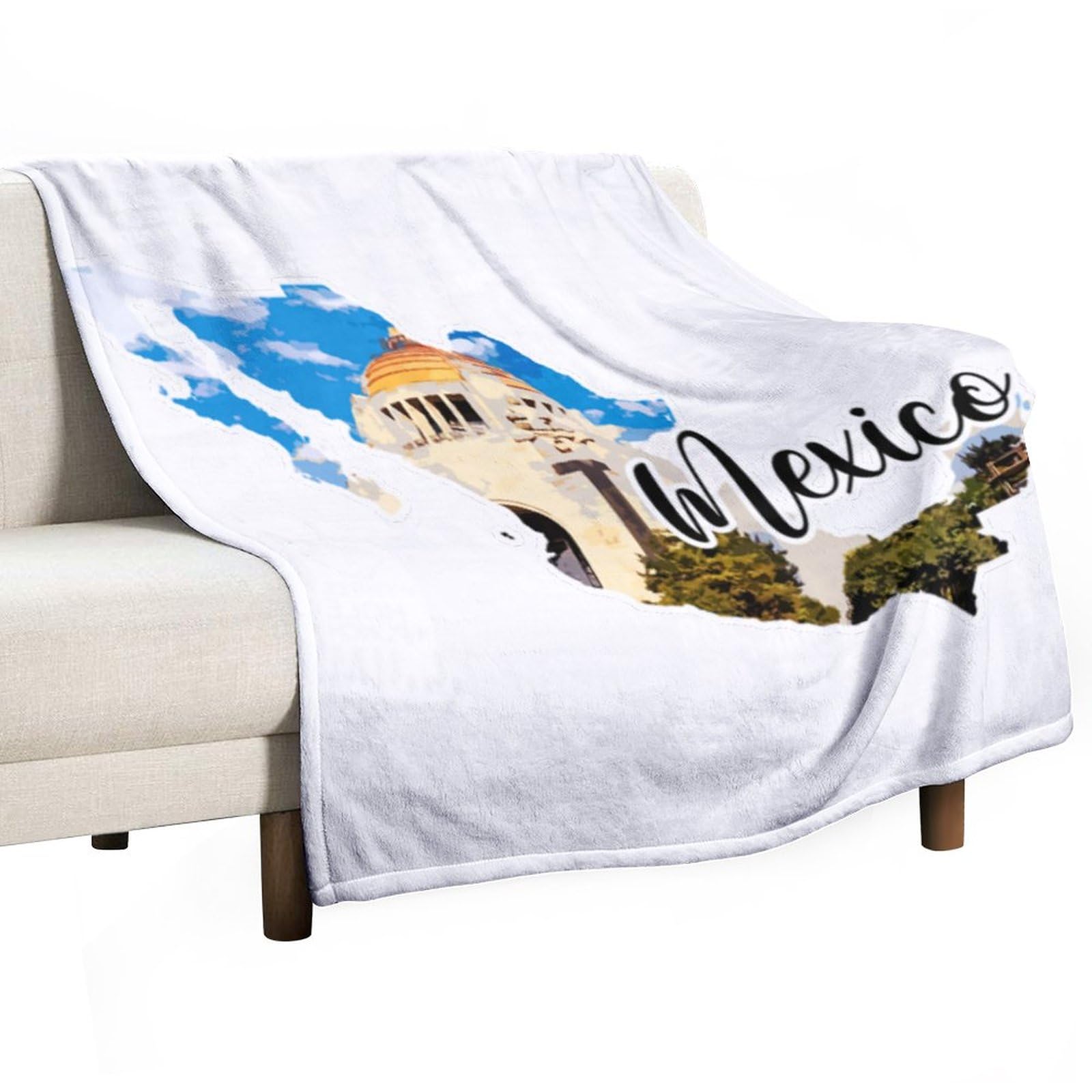 Couverture chaude et légère en flanelle pour lit et salon