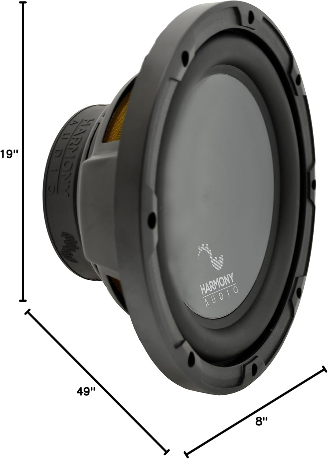 Harmony Audio Compatible with 2005-15 Toyota Tacoma Double Cab Truck HA-R104 Dual 10" Loaded Sub Box Enclosure