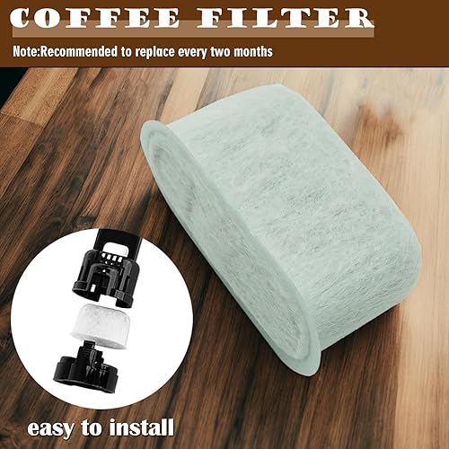 Miniatura 3 de Delonghi 7313285779 - Filtro de agua, filtro de carbón para cafetera, filtro de carbón activado para máquina de café expreso, piezas de repuesto (8