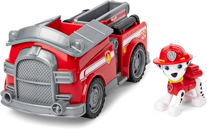 Paw Patrol Marshall Fire Engine Vehicle with Collectible Figure