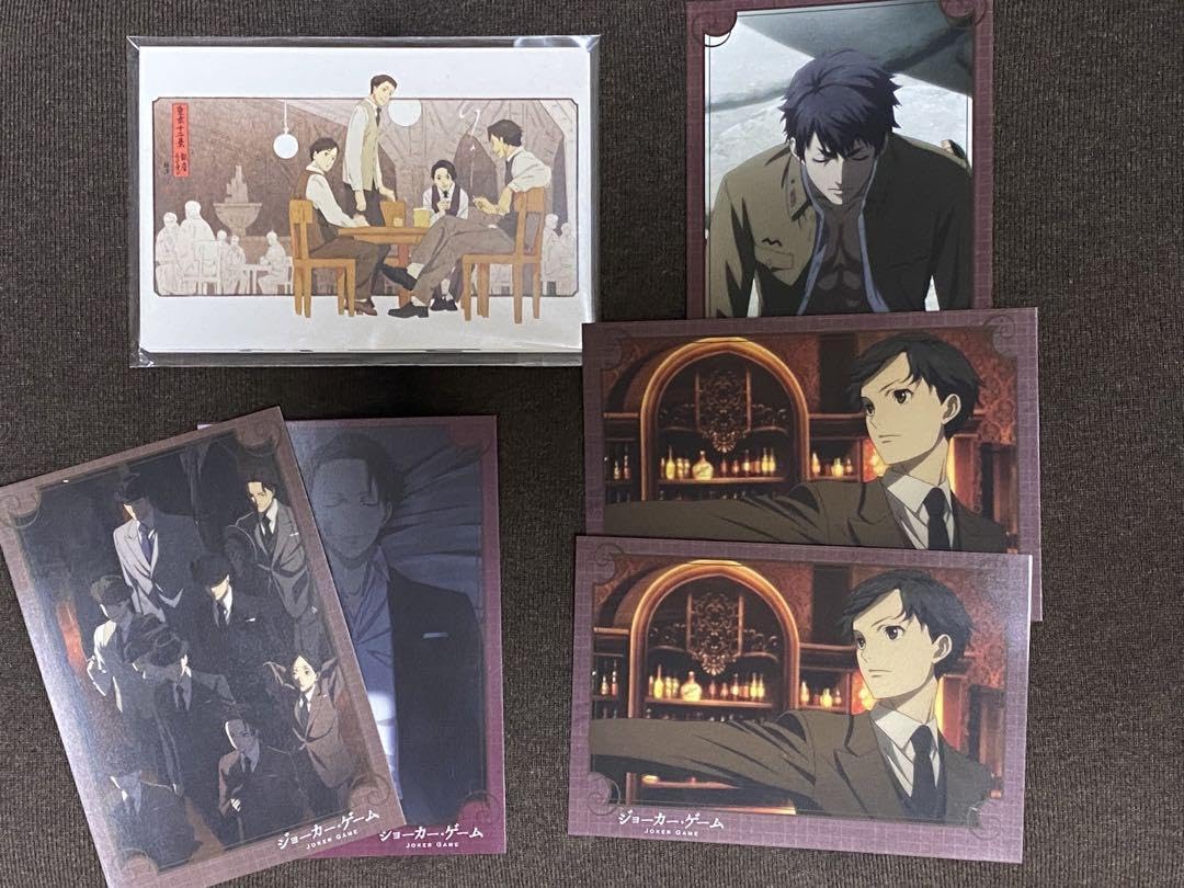 Amazon.co.jp: アニメ ジョーカーゲーム 原画集 設定資料集
