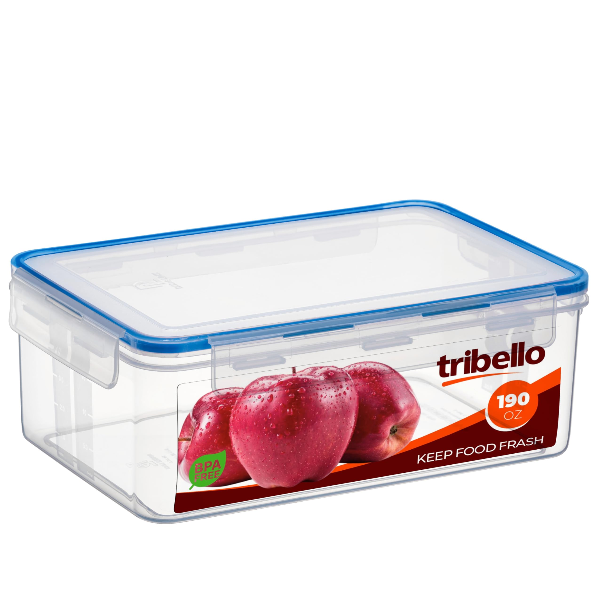 Amazon.com: Tribello 190 oz Extra Large Airtight Food Storage