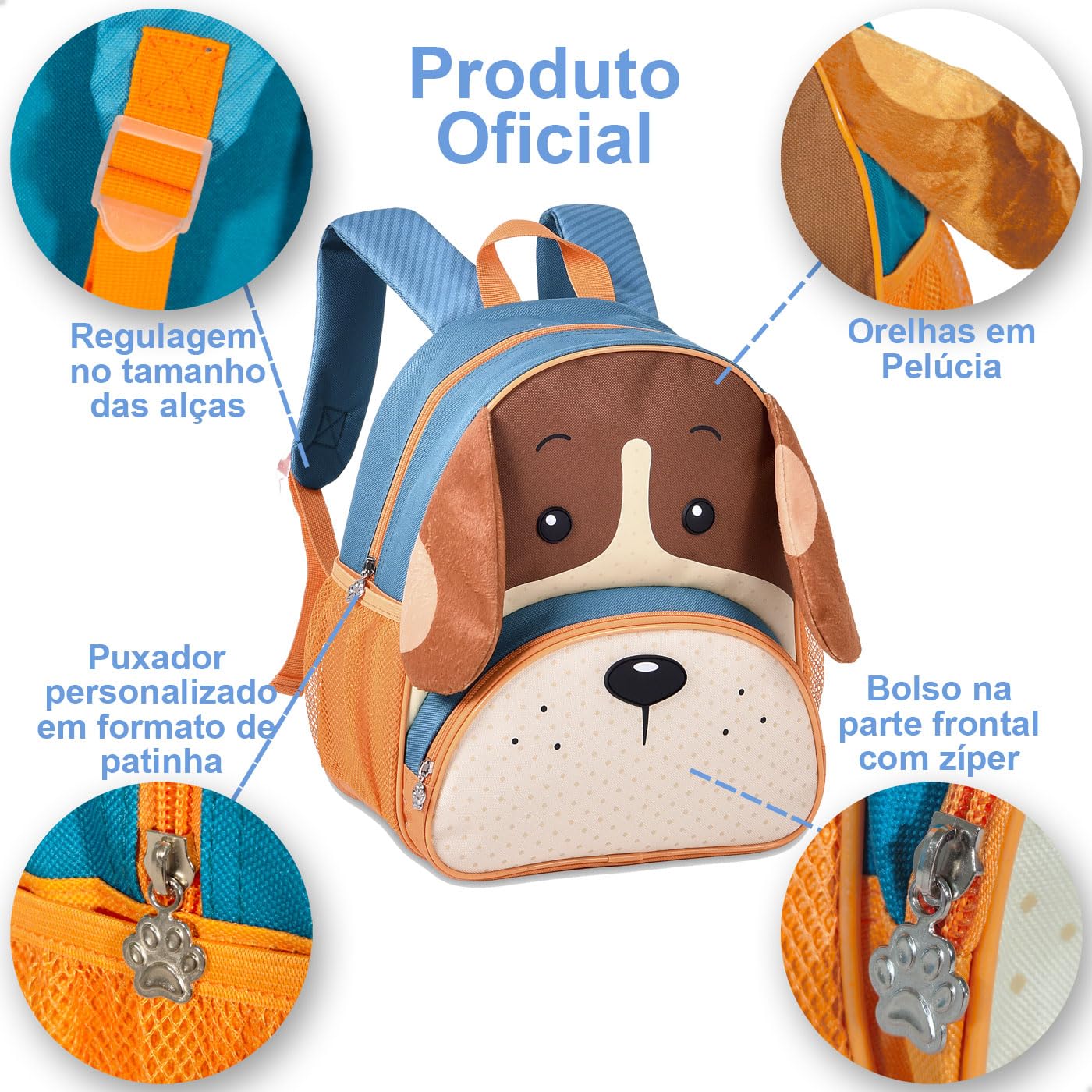 Mochila de Costas Infantil Cachorro Pets 13″ em promoção! Veja a oferta e mais achadinhos de Mochilas escolares 8 Hoje é o melhor dia para comprar Mochila de Costas Infantil Cachorro Pets 13″ com aquele preço maroto! Promoção! Aproveite a oferta! 8