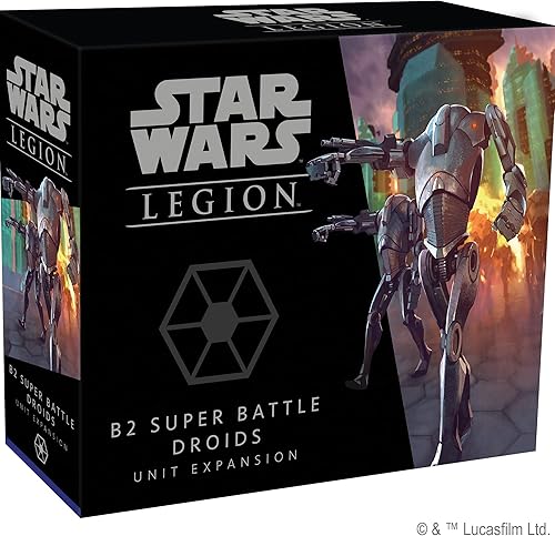 Miniatura 1 de Star Wars Legion B2 Super Battle Droids Expansión  Juego de batalla para dos jugadores  Juego de miniaturas  Juego de estrategia para adultos y