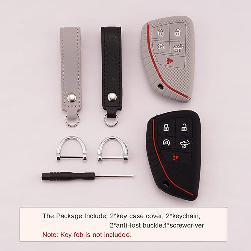 Miniatura 6 de Funda para llavero compatible con Chevy Silverado 1500 GMC Sierra 1500 GMC Sierra 1500 2022 2023 2025 2025 25 Silverado Sierra 2500HD 3500HD 5