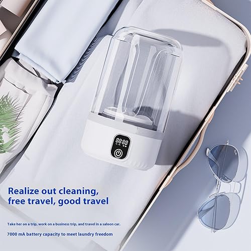 Miniatura 3 de Lavadora de mano recargable para viajes Uso doméstico 7000mAh Batería Ropa delicada Ropa de bebé Accesorios