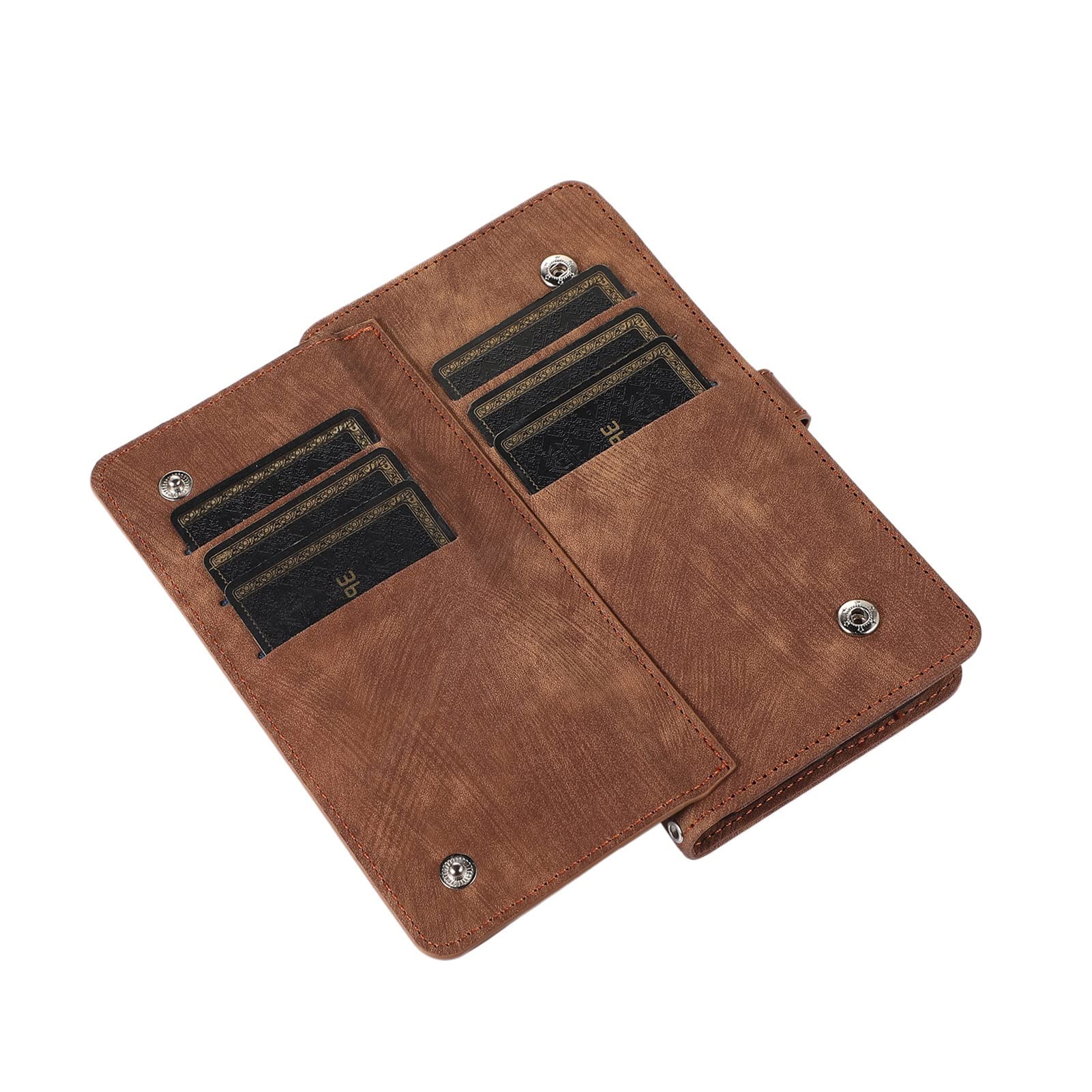 UFinetech 2 En 1 Coque IPhone 11 Pro Portefeuille Portable Design Cuir TPU Bumper Carte Fine Luxe Magnétique Flip 2020 Fermeture éclair Cordon Detachable Folio Etui IPhone 11 Pro 5.8 Femme Homme Bleu