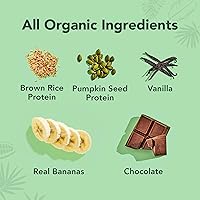 Vista 84 de ALOHA Barras de proteína orgánicas a base de plantas, expreso de chocolate (85 mg de cafeína), 12 barras, veganas, bajas en azúcar, sin gluten