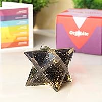 Vista 3 de Orgonite Crystal Black Tourmaline Merkaba Negative Aura Protection Meditation Energy Generator for Balancing Chakras