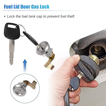 Amazon.com: X AUTOHAUX Ignition Switch Door Lock Cylinder
