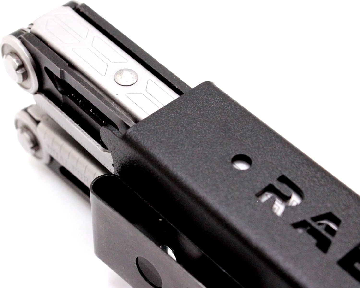 DUAL-FORCE multitool sheath compatible with GERBER DUAL-FORCE multitool - DESIGNED BY RAE GEAR USA (2.25" SPRING STEEL BELT CLIP)