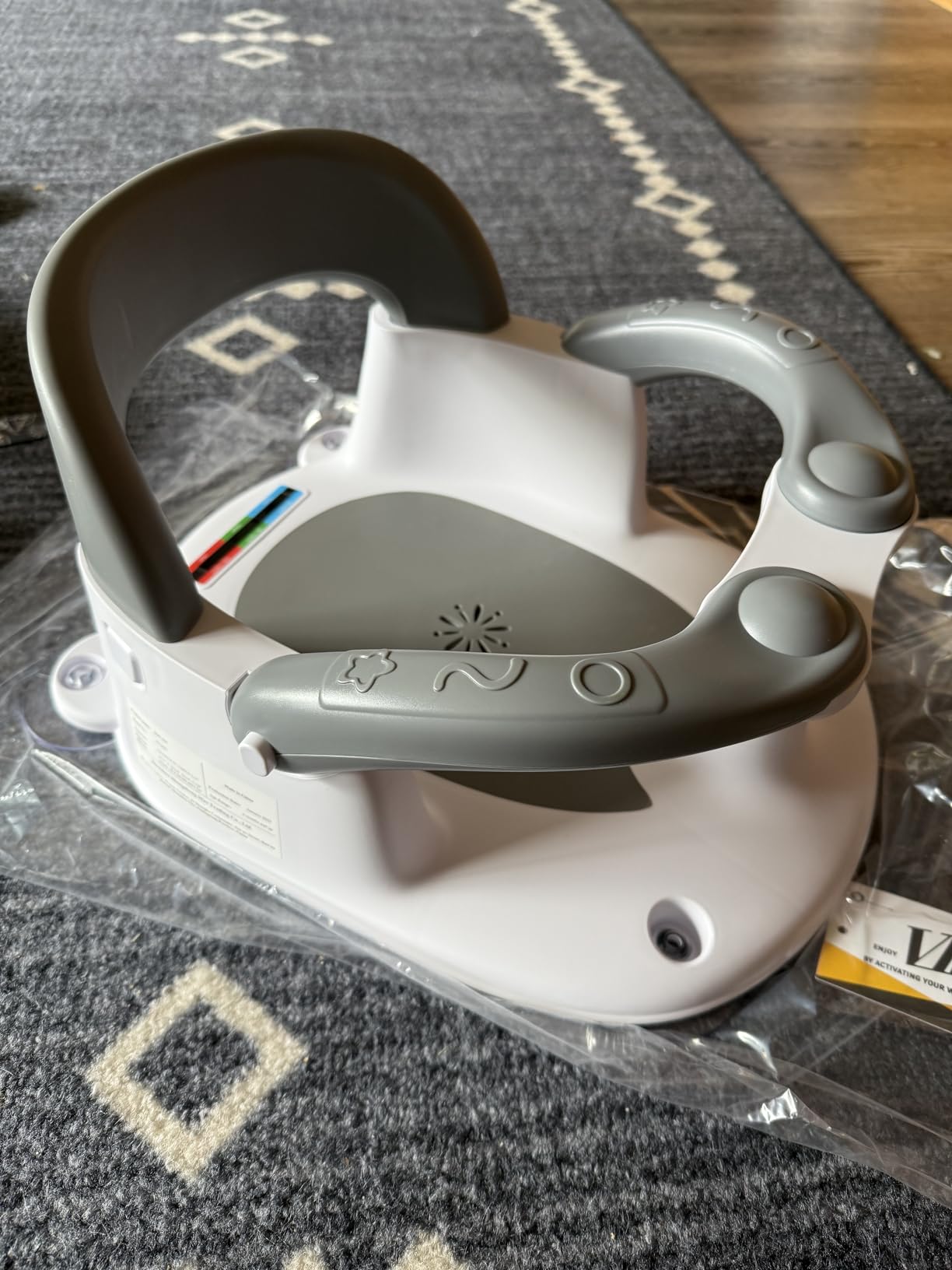 Cliente real con su bebé en la silla
