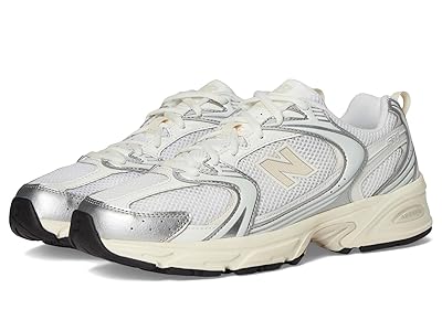 New Balance Classics 530 Athletic Shoes Silver Metallic/Linen : US Men