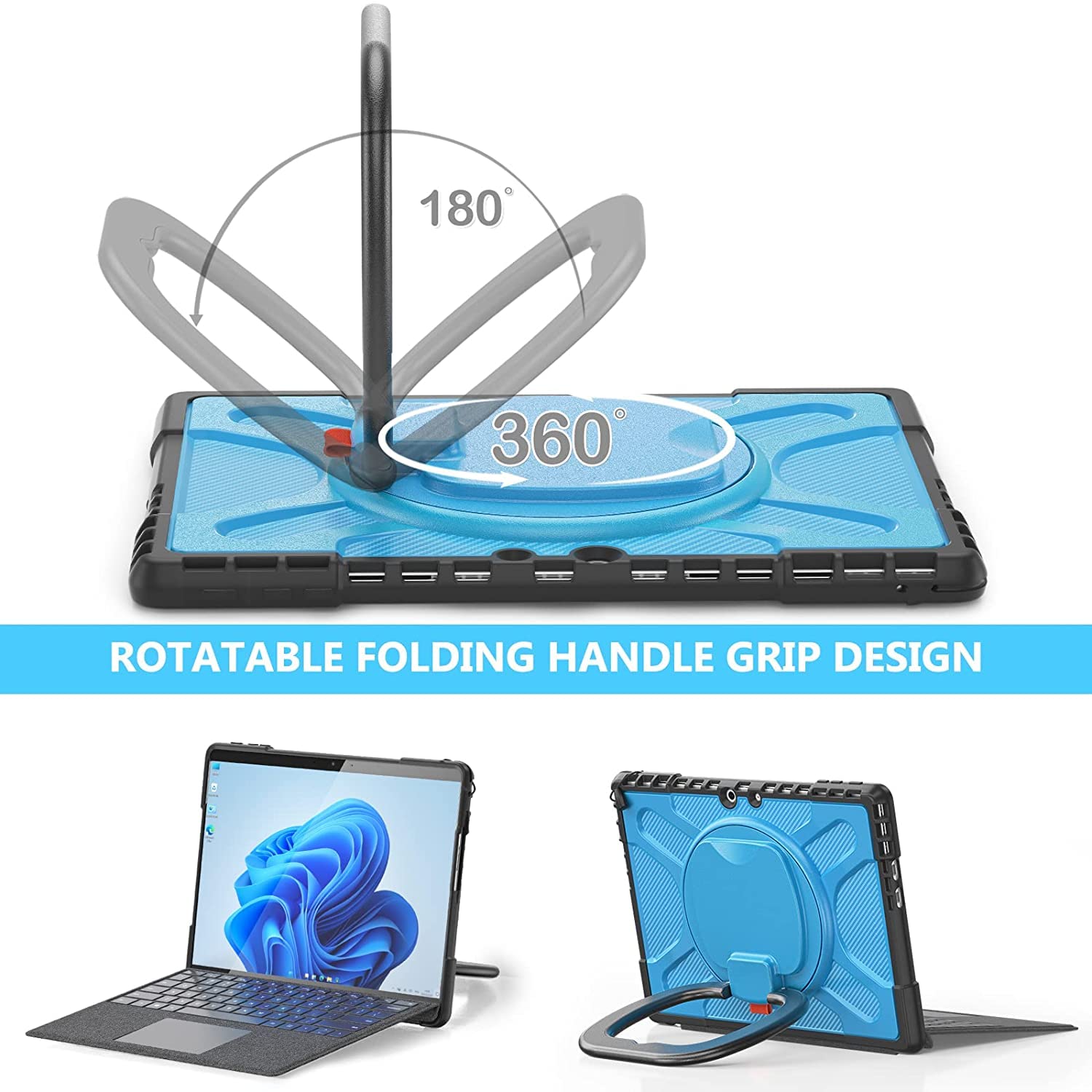 【保護カバー付き】Microsoft Surface Pro 8 Amazon.co.jp: Surface Pro 8 ケース 耐衝撃 360°回転スタンド