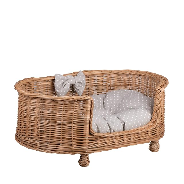 Foto 3 de 8 de e-wicker24 Alles aus Weide Un almacén de Mimbre para un Perro/Gato