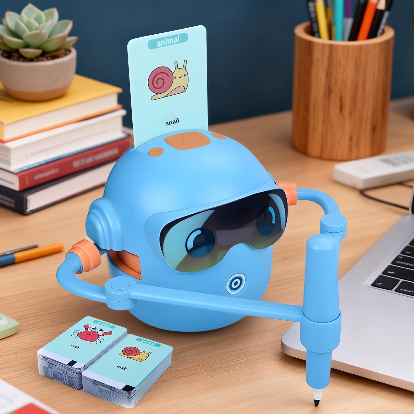 Macchina Robot per il Disegno Batteria Ricaricabile Da 1800mAh | Robot Per Disegnare Per Bambini Per Bambini, Ragazzi E Ragazze, Ideale Per Viaggi, Scuola E Asilo Infantile