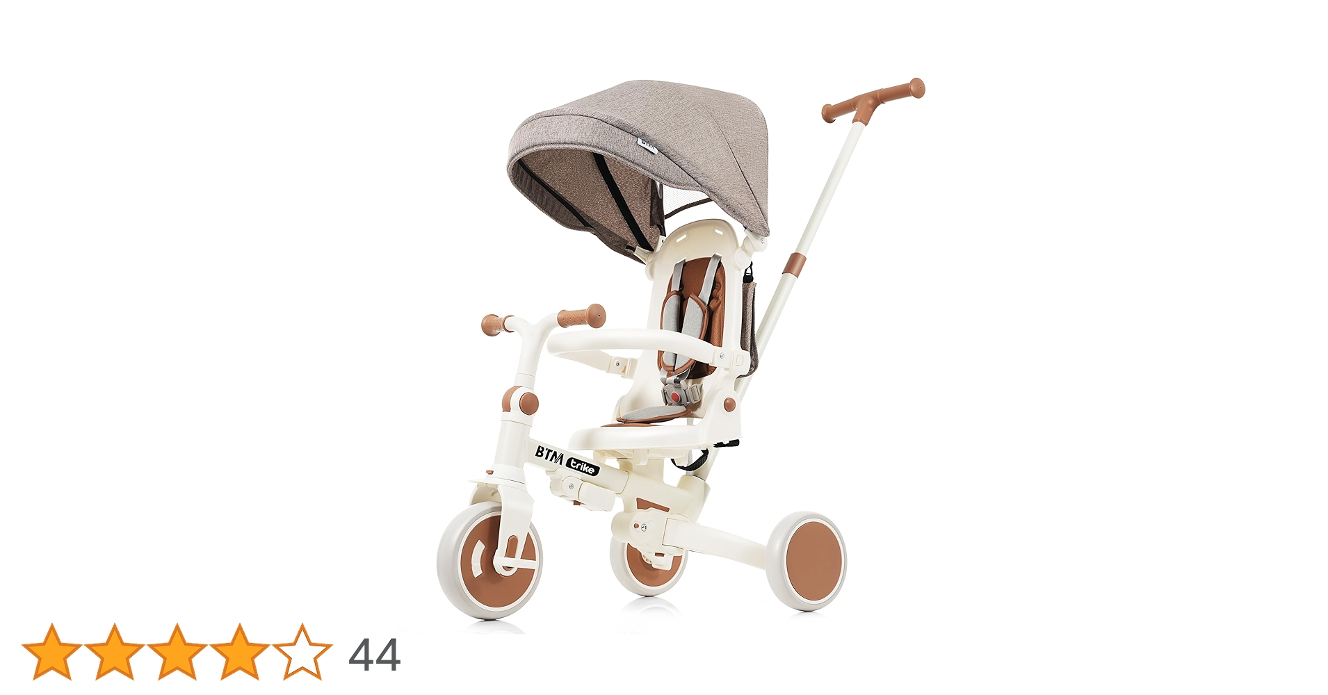 Amazon.co.jp: Chic ZONE 子供用三輪車 折りたたみ式 ベビーカー