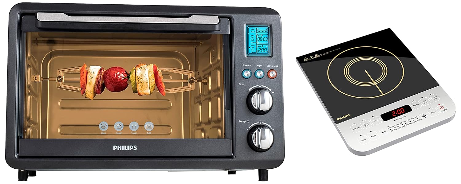 Buy Philips 36Litre Digital Oven Toaster Grill, 2000W, with Opti Temp