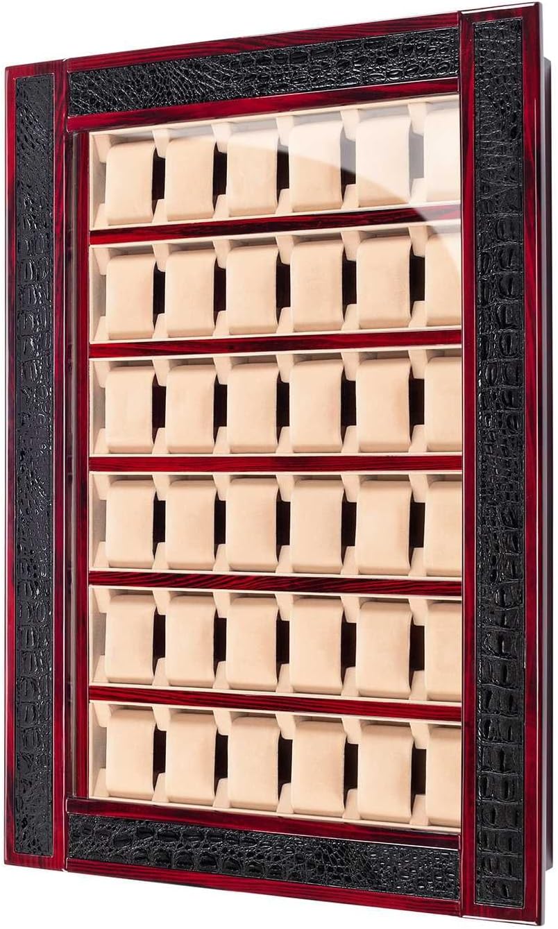 Display Ferocase FC713 6RMPS for 36 Watches – Macassardekor Polished