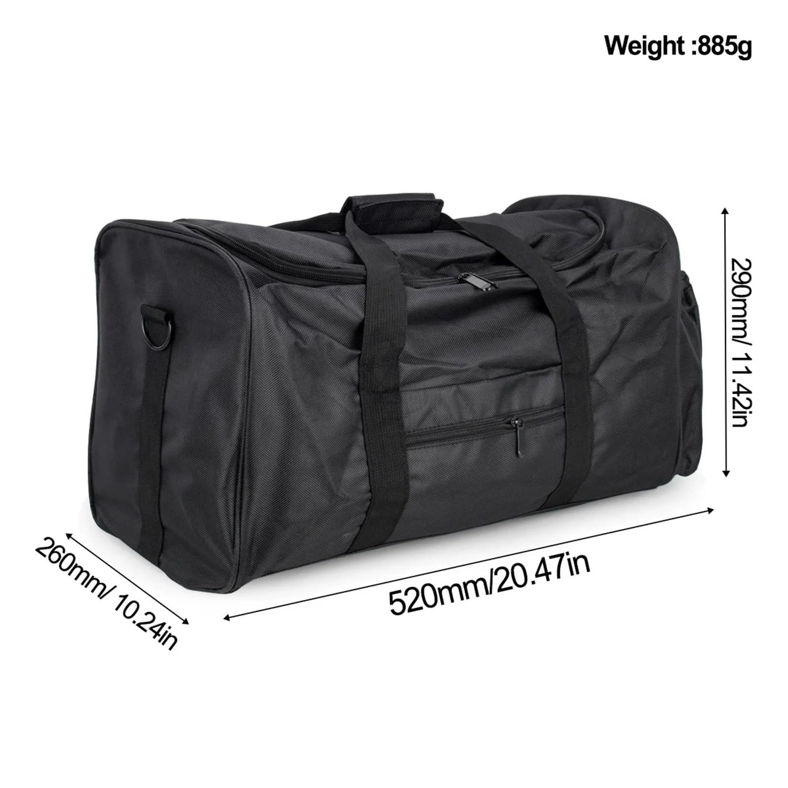 para TRX4 para SCX10 III D90 1/10 RC Coche para Rock Crawler Bolsa Transporte Bolso Almacenamiento 52 * 26 * 29cm Piezas Decoración Mejoradas Repuestos