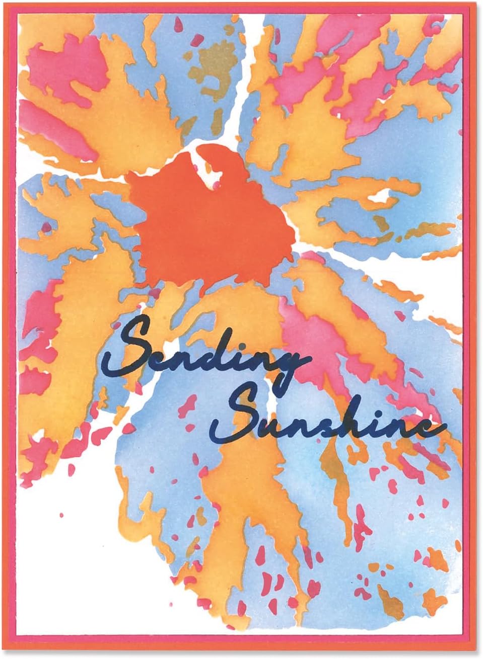Sizzix Layered Stencils - Floral Impressions by Stacey Park