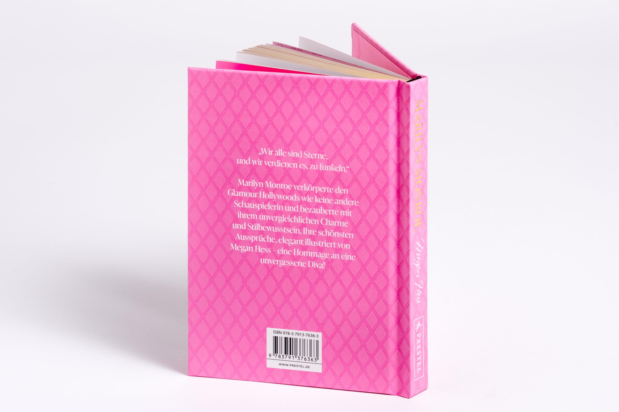 Marilyn Monroe - Zitate einer Stilikone: Legendäre Quotes des Hollywood-Stars. Durchgehend illustriertes Geschenkbuch (Megan Hess: Unvergessene Zitate von Ikonen, Band 2)