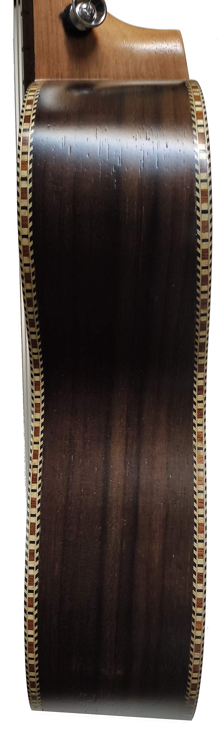 UKAM mod.AM-MG200 - Ukulele da concerto, con accordatore a pinza, capotasto speciale per ukulele, custodia imbottita con tracolla, set di corde extra, tracolla regolabile e plettri.