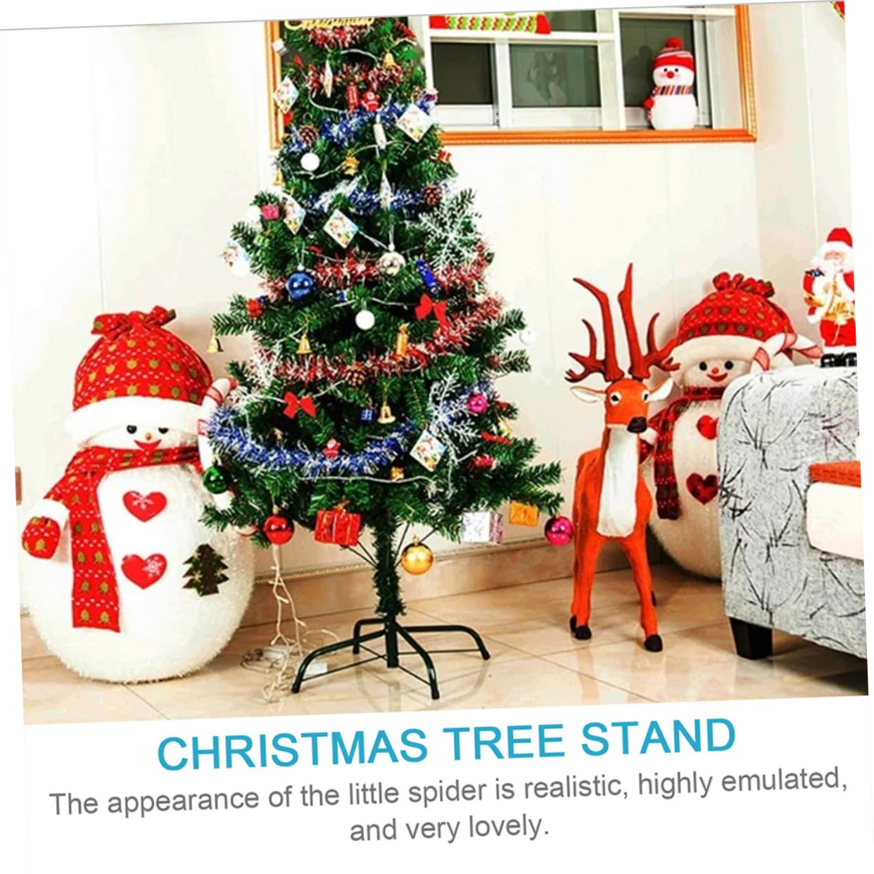 GOOHOCHY 2pcs Artificial Christmas Base Stand Christmas Bracket/Fake Support Pedestal Xmas Holder Home Decor Stylish