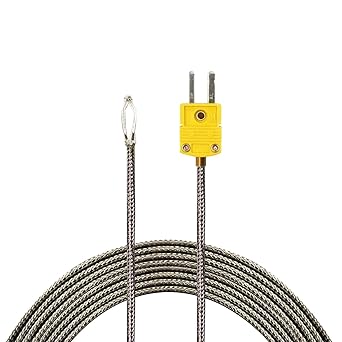 PerfectPrime TL5100 K-Type Thermocouple Thin Leaf Probe 1832F
