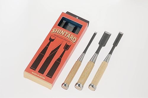 Miniatura 8 de SHINTARO Authentic Japanese Chisel Set 3 Pieces