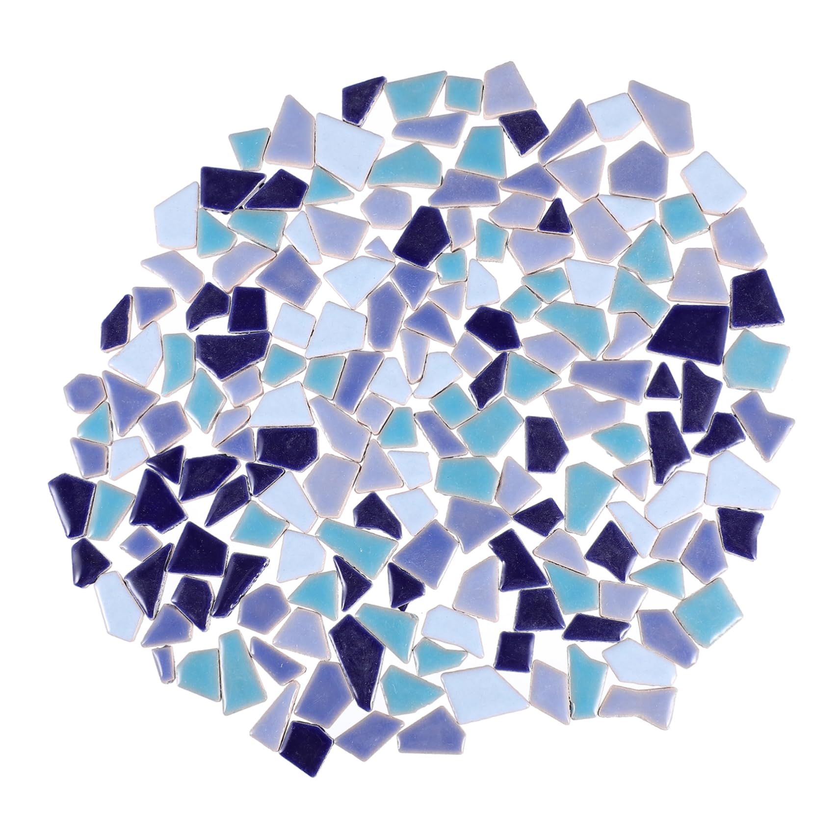 Operitacx 9piezas Azulejos De Cerámica Para Bricolaje Mosaico Piezas Esmaltadas Para Manualidades y Decoración Del Hogar