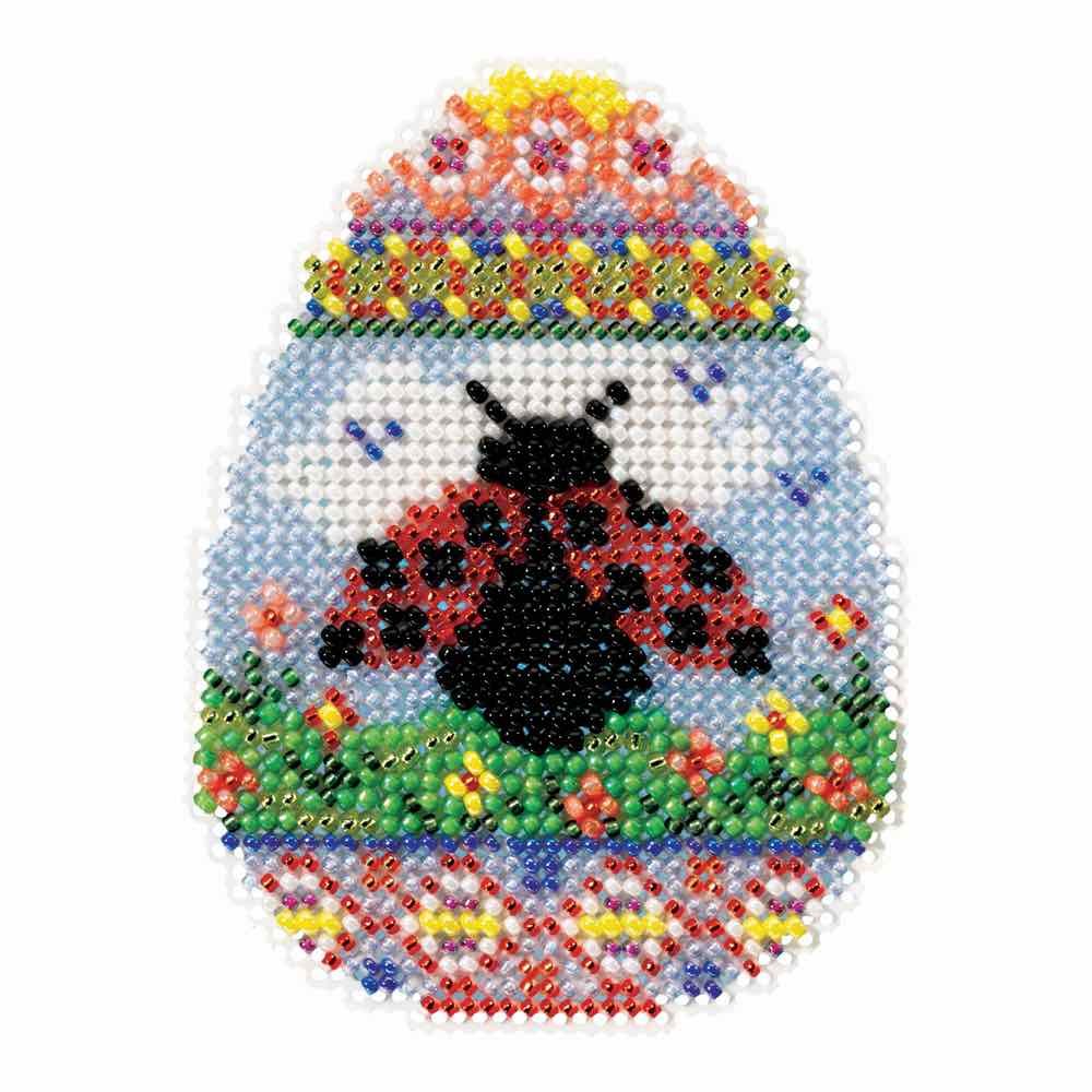 Mill Hill Multi Ladybug Egg Cross Stitch Kit