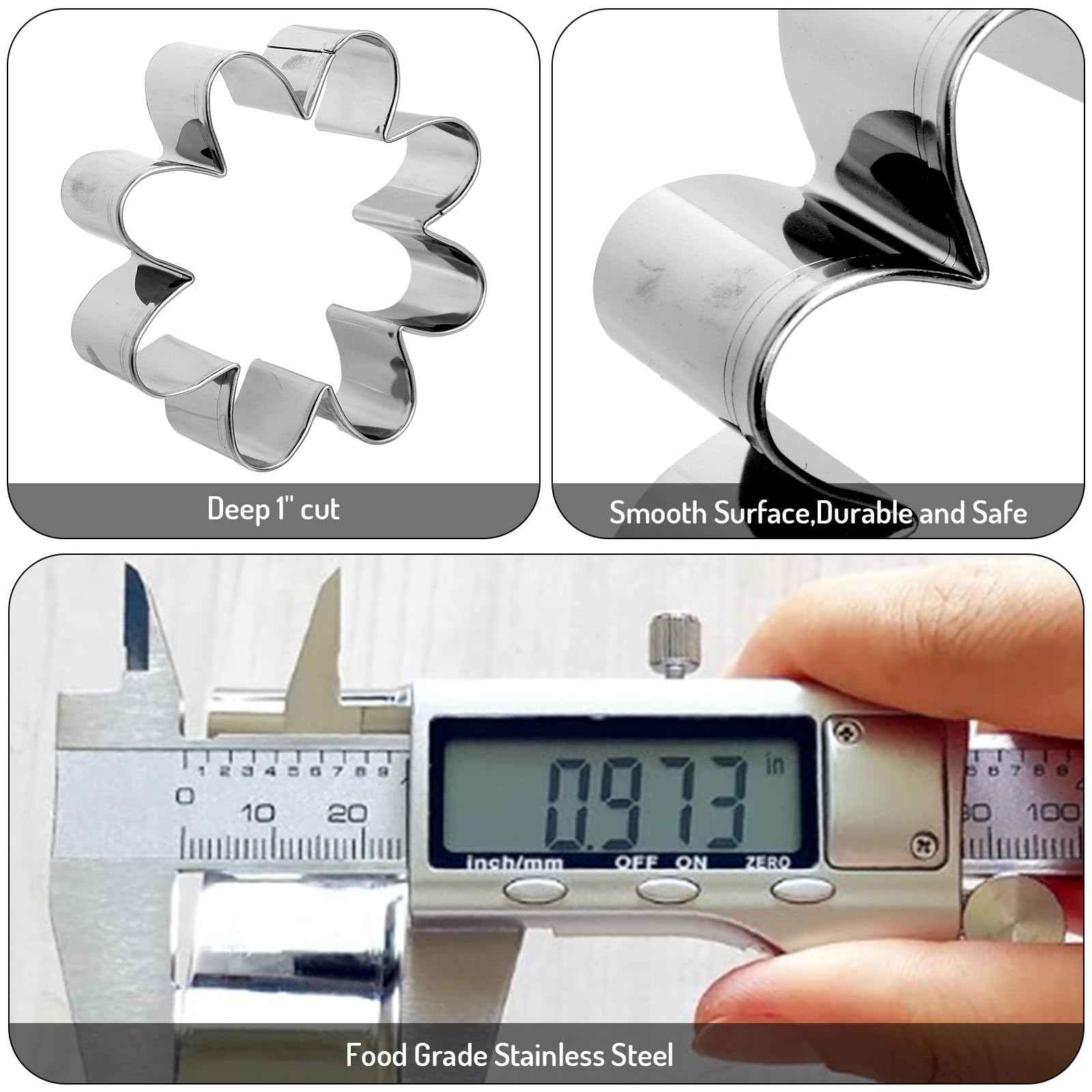 JarThenaAMCS 9 moldes para galletas de Pascua, diseño de flores de primavera, conejo, conejo, huevo, moldes de corte de galletas para fiestas de vacaciones, manualidades, suministros para hornear