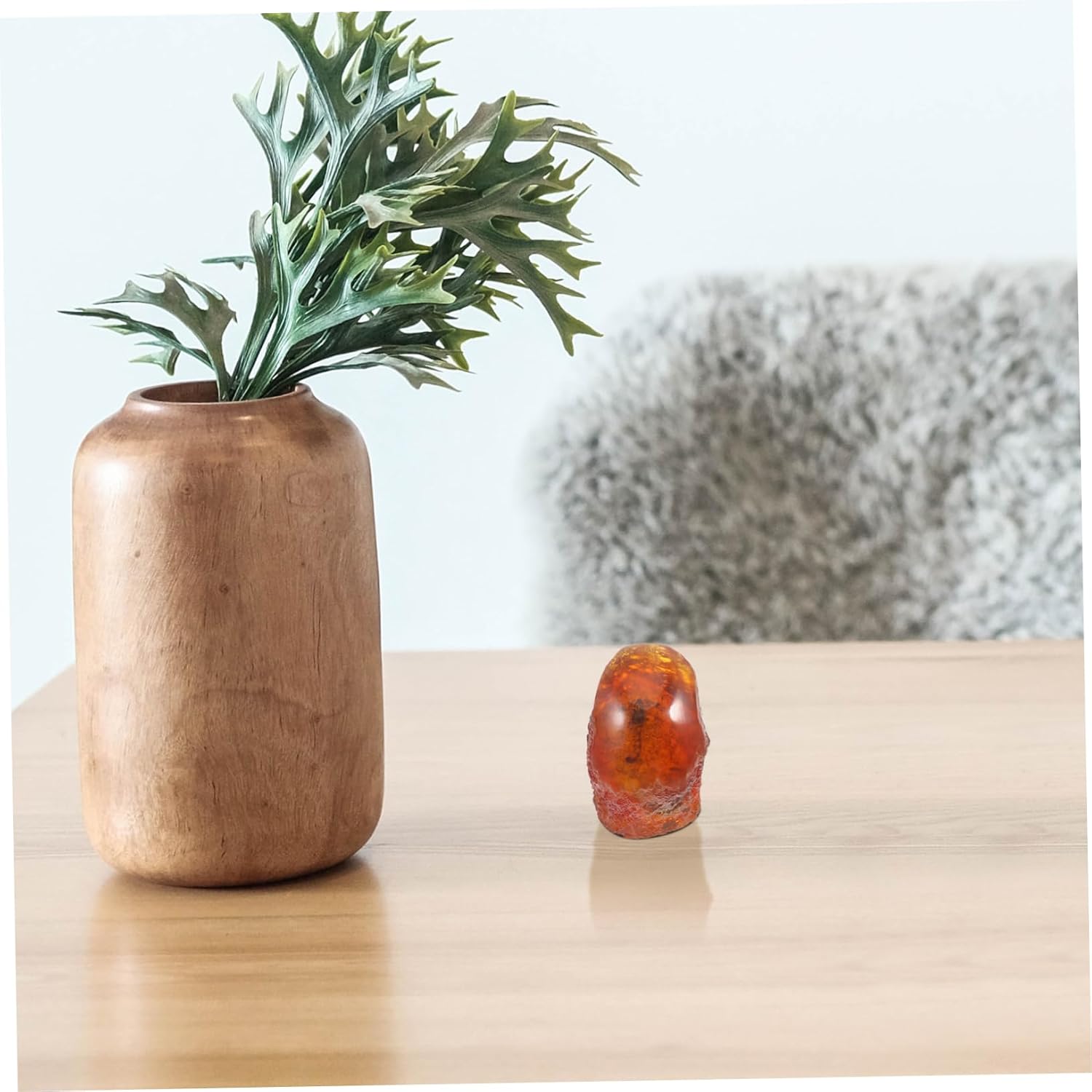 PRETYZOOM 3pcs Insect Specimen in Resin Stone Specimen Adornments Creative Decor for Room Showcase