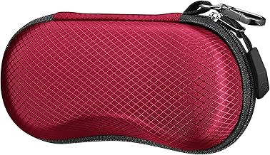Fintie Sunglasses Case, Portable Rigid Glasses Case with Clip and Zipper for Women and Men