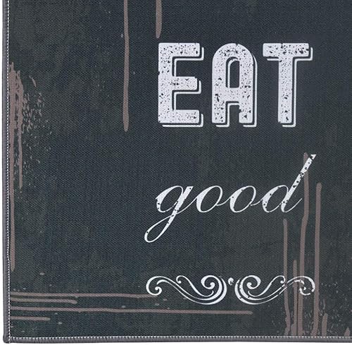 Miniatura 6 de Carvapet Tapete de cocina 2 piezas de 17 x 48 pulgadas + 17 x 24 pulgadas antideslizante, tapete de cocina impreso para decoración de granja,