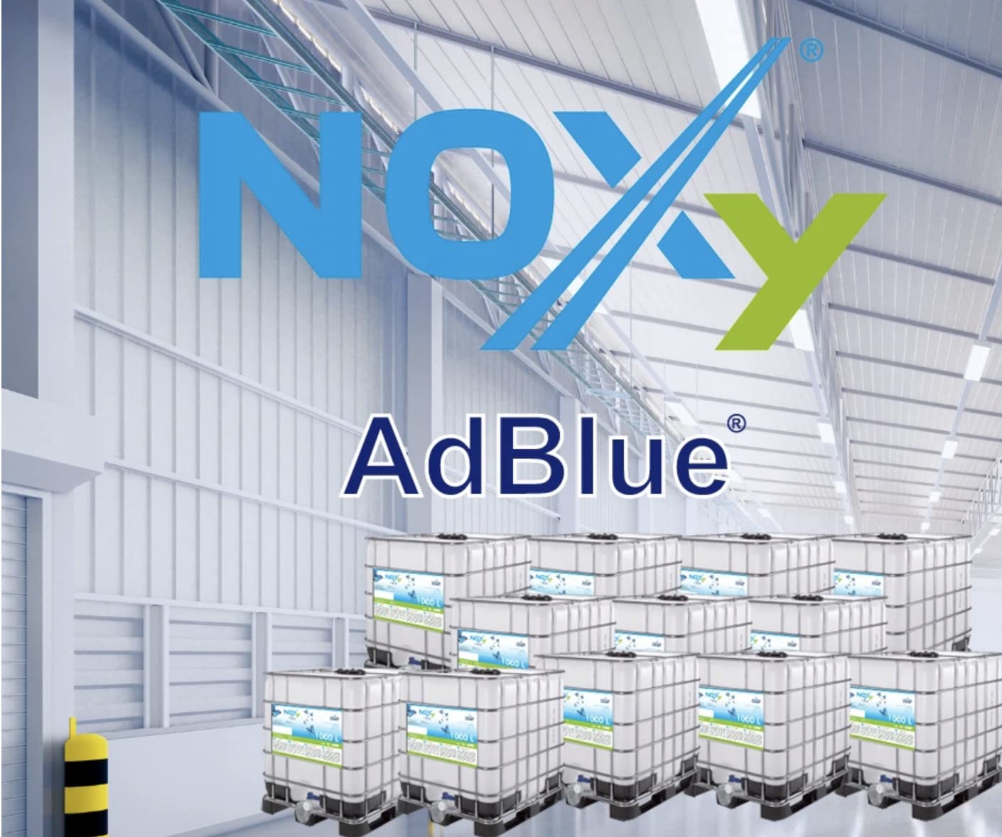NOXy AdBlue 1000 Liter AdBlue® IBC Container Harnstofflösung Diesel Additiv
