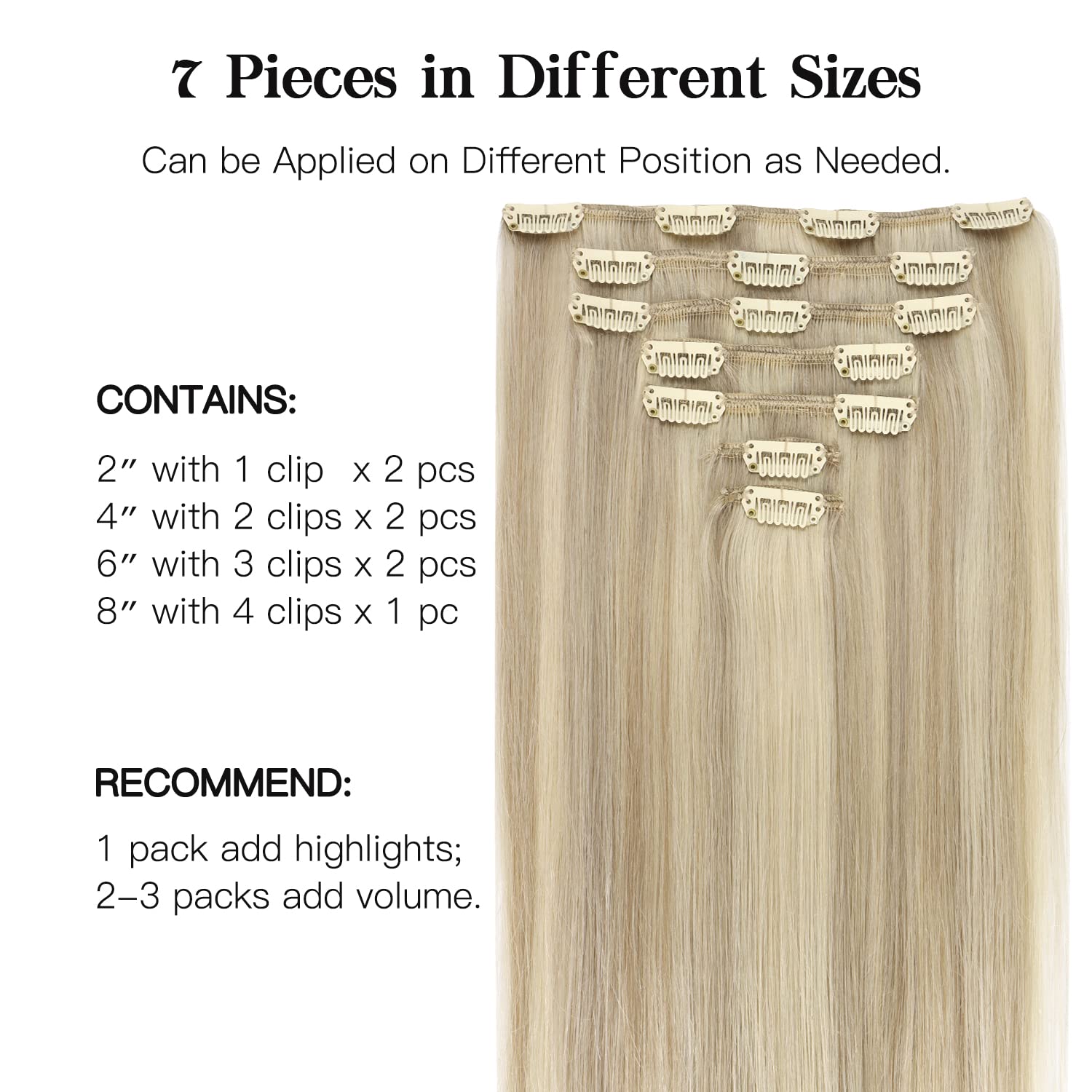 hotbanana Clip in Hair Extensions - Image 4
