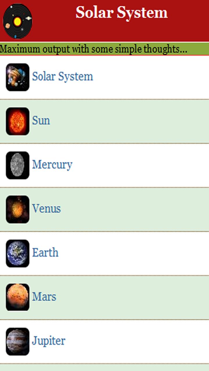 Solar System - App on the Amazon Appstore