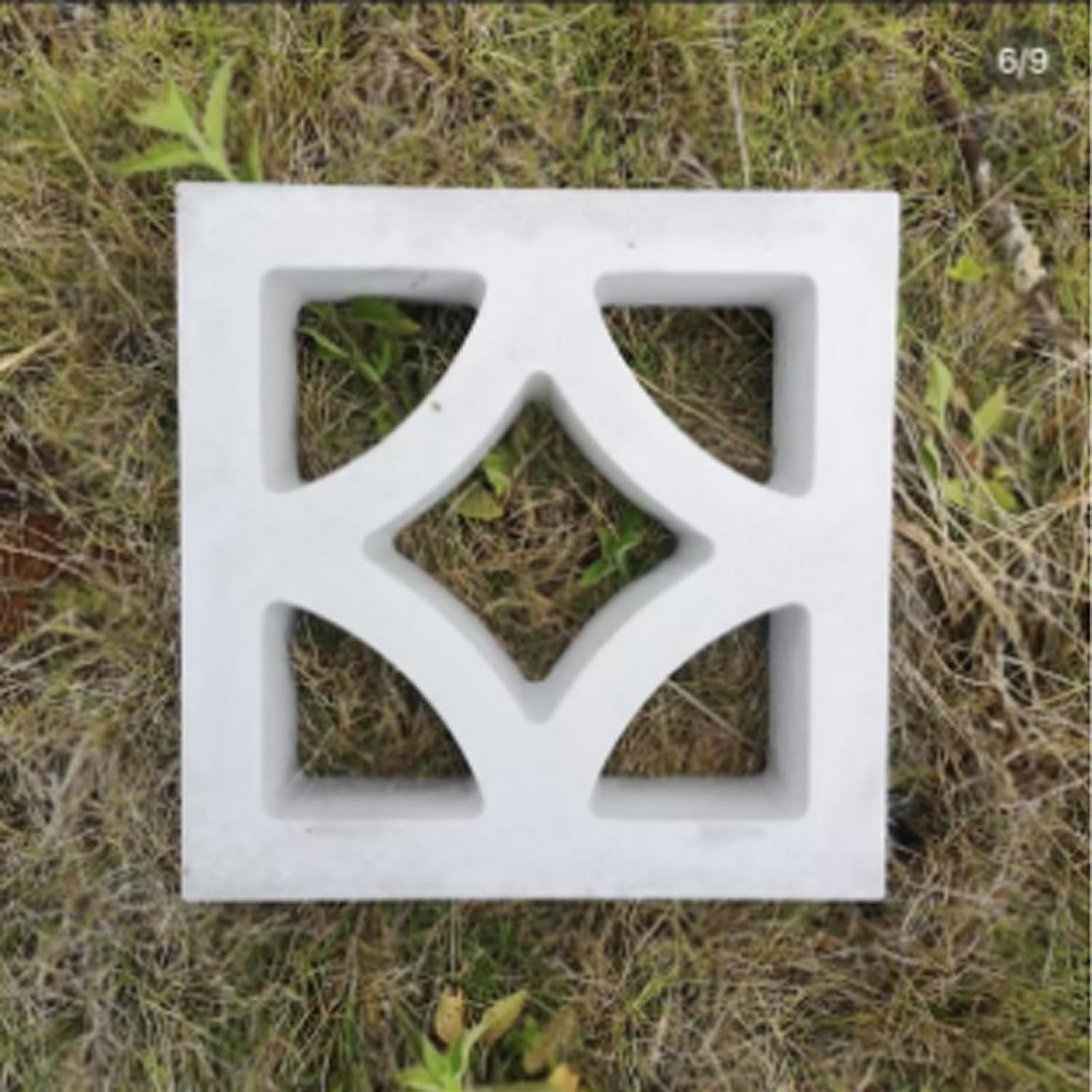 Concrete Hollow Brick Mold,Concrete Wall Block Molds,Easy Demolding Concrete Molds,Lightweight Reusable Cement Block Molding for Construction,Landscaping and Road Projects(Brick-A5)