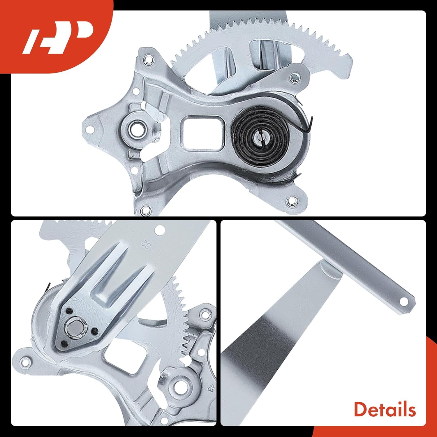 A-Premium Electric Power Window Regulator Without Motor Compatible with Lexus RX300 1999 2000 2001 2002 2003, Rear Left Driver Side